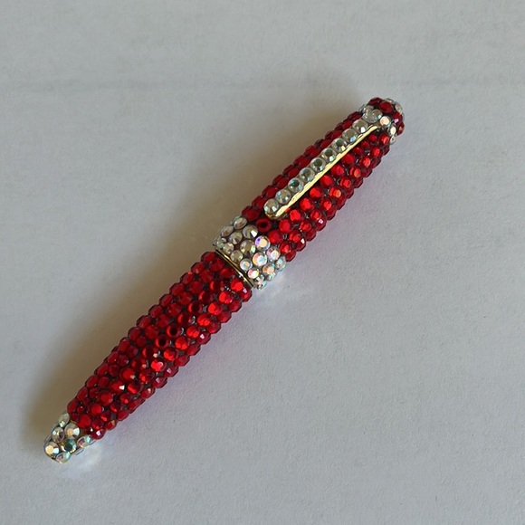 Rhinestone Encrusted Bedazzled Ball Point Pen - Picture 1 of 3